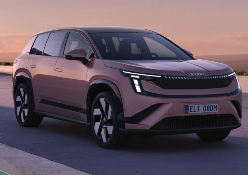斯柯达正式发布旗舰纯电三排座SUV Peaq,起售价49,900欧元